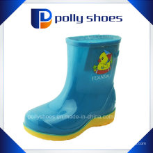 Симпатичные матовые Дети резиновые ботинки дождя